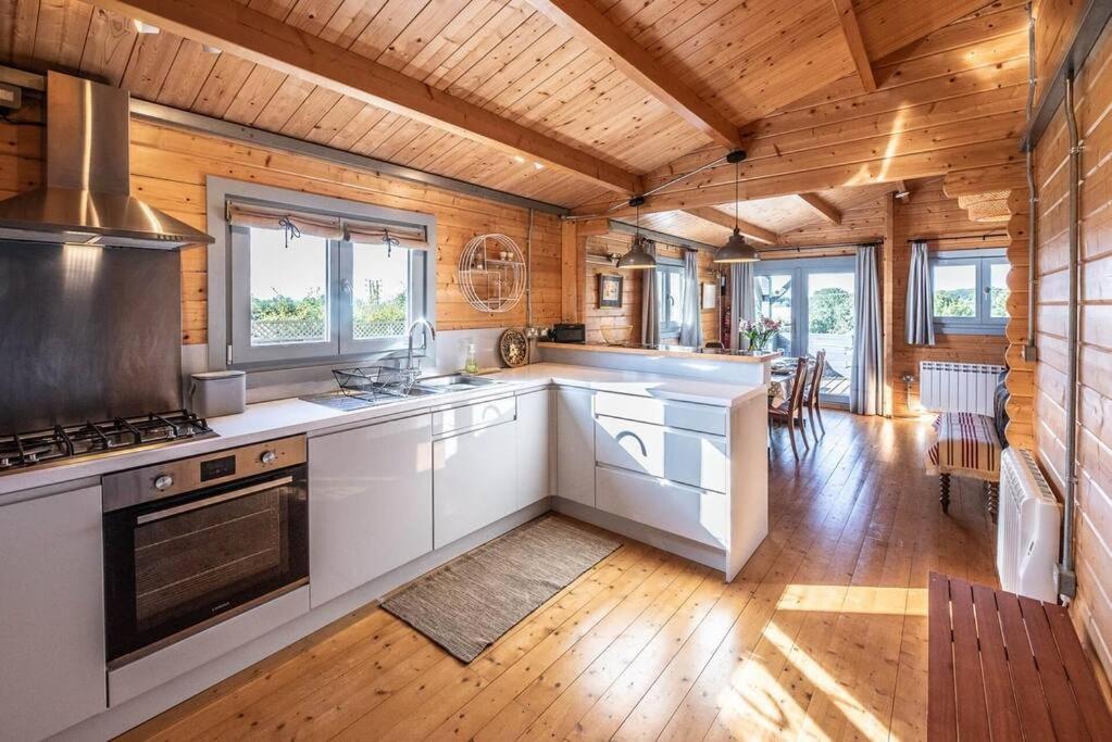 The Cabin, Parham Woodbridge Kültér fotó